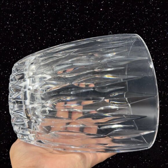 Marquis by Waterford Rainfall Crystal Ice Bucket Clear Thick Glass Vintage - Picture 7 of 13